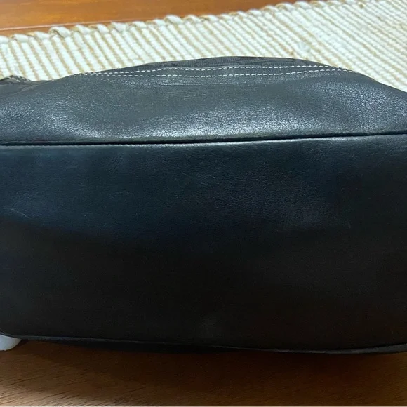 Coach Black Leather and canvas bag - Picture 3 of 5
